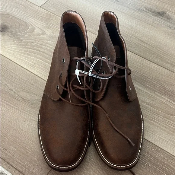 Guess | Shoes | Guess Mens Rich Brown Chukka Boots | Poshmark display picture 3
